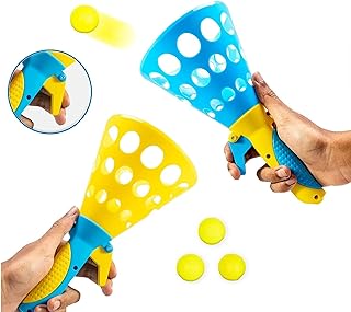 Storio Click and Catch Twin Ball Launcher Game 